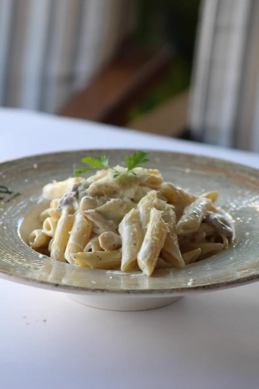 Kremalı Tavuklu Penne